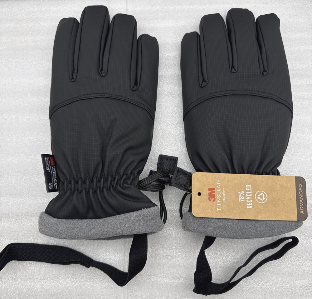 Winter Gloves,Ski Gloves Waterproof & Warm Cold Weather Gloves for Parent Medium